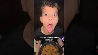 Son RAGES he can’t eat BUCKET of Cookie DOUGH for DINNER 🤣🤣🤣