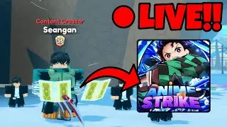 *LIVE* Grinding And Doing Carries In Anime Strike Simulator!! #6