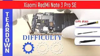 Xiaomi RedMi Note 3 Pro SE 2015161 📱 Teardown Take apart Tutorial