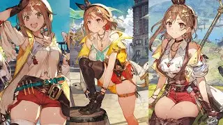 Evolution of Atelier Ryza's Thighs - All Three Games Compared