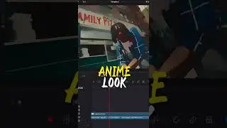 Anime look effect in Davinci Resolve