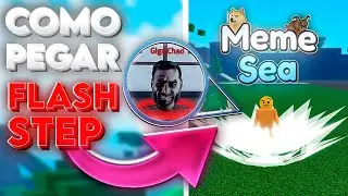 COMO PEGA O FLASH STAP NO MEME SEA - ROBLOX