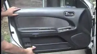 1995-1999 Nissan Maxima: Front door panel removal