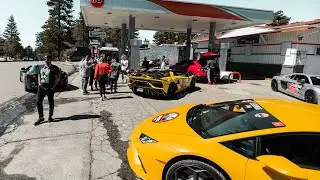 Filming a multi-million dollar exotic car rally!