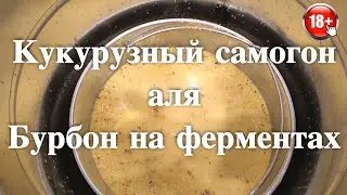 Самогон из кукурузы или аля Бурбон на ферментах часть #1