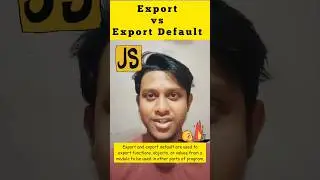 export vs export default , difference between export and export default, export and export default