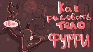 Как рисовать тело фурри? | Tutorial furry