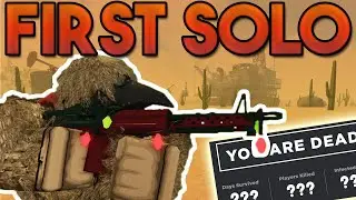 My First SOLO in Apocalypse Rising 2 (ROBLOX)