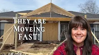 Home Remodel Update - Amazing What They've Done in 2 Weeks!!