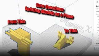 Cura Questions! how to split a model in two! (using extensions)