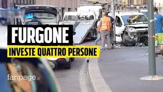 Furgone travolge quattro persone a Milano, i primi soccorsi: Abbiamo visto morti e arti amputati