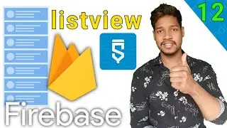 Listview firebase data send and receive activities in sketchware/Aauraparti