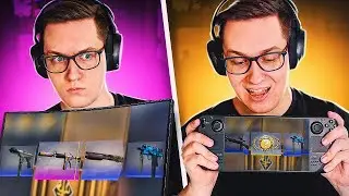 Кейсы на STEAM DECK против КОМПЬЮТЕРА! СТИМ ДЭК VS ПК в CS:GO! Открываю кейсы на Steam Deck в CS GO