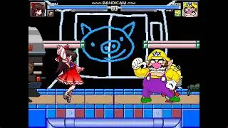 mugen-Reimu and Claude Speed Vs 9-Volt and Wario