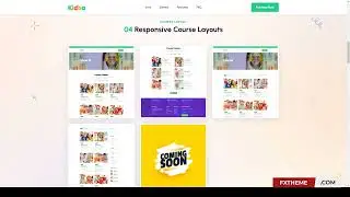 Kidba - Kindergarten HTML Template online instructor