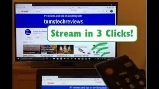 Stream Video & Photos from Laptop to TV in 3 clicks – Wireless, no Adaptors