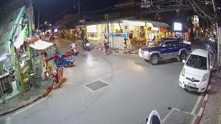 🔴 Piri Piri Mediterranean Bar & Grill | Lamai | Koh Samui | Thailand | Live Street Webcam | 1440p