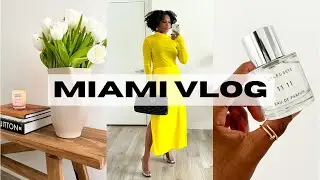 MIAMI VLOG! New In Beauty, Dinner with Bal Harbour Shops & Making my Apartment Cozy | MONROE STEELE