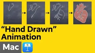 Hand Drawn Animation Illusion with Keynote on Mac