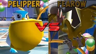 Pokemon battle revolution - Pelipper vs Fearow