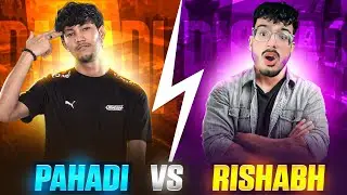 PAHADI GAMER VS GYAN RISHABH 🔥BEST MATCH EVER - Garena Free Fire