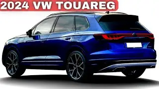 VW Touareg 2024 Facelift - With Fresh Looks and More Gear!