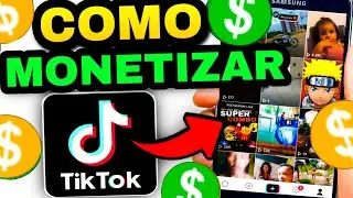 Como MONETIZAR vídeos do TIKTOK como ganhar dinheiro com tiktok