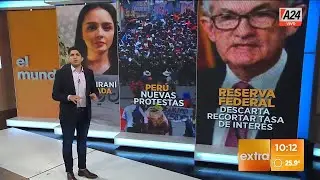 🌍 Las tres noticias del mundo: Irán + Perú + EE.UU.  I A24