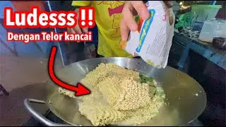 TELOR KANCAI SEBUTAN ORANG SINI, IDE PEMILIK WARUNG YG DAGANGANNYA JADI RAME...