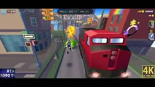 Subway Surfers Gameplay Day # 177 with New Character Manny RTX 3090ti Ultra High Settings 4K60FPS