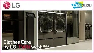 LG at CES 2020 - LG TWINWash ThinQ™