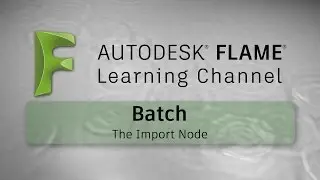 Batch - The Import Node - Flame 2017x1