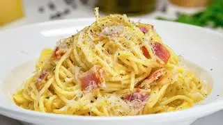 Incomparable Pasta Carbonara. Italian Cuisine. Recipe by Always Yummy!