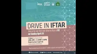 HiMY SYeD - Drive-In Iftar, ISNA Islamic Centre of Canada, Mississauga Ontario, Sunday April 25 2021