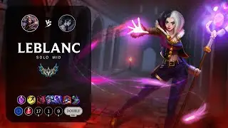 LeBlanc Mid vs Hwei - EUW Challenger Patch 14.8