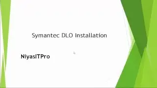 How To Install DLO Client | Symantec Desktop and Laptop Options | Video 2