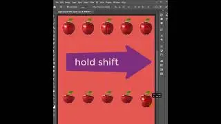 How to arrange objects in photoshop useing Align and Distribute tool in photoshop 2023 #shorts