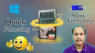 Difference Between Quick format & Slow format Explained By Shivam Singh