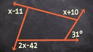 Using the exterior angle sum theorem to find the value of x