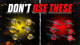 QUIT USING THESE WEAPONS IMMEDIATELY | BEST TIPS & TRICKS FOR PUBG MOBILE/BGMI