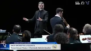 Chaminade - Flute Concertino (Valentin Kovalev, saxophone with ONCA string orchestra)