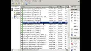 Working with the Windows Firewall with Advanced Security (SY0-401)