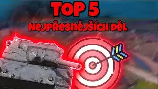 Top 5 Nejpřesnějších Děl 🔥 WoT Blitz CZ