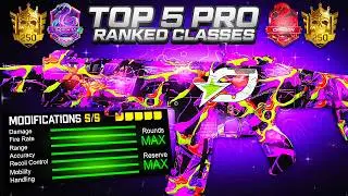 NEW TOP 5 *UPDATED* Pro Meta Best Ranked Play Classes MW3 SEASON 5 🏆 (CDL Best Class Loadouts Guns)