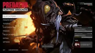 Predator Hunting Grounds Gameplay PC Julyl Update 1.16 ” Nice new Animation menu + City Hunter DLC