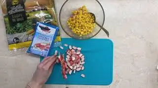 Такос крабовый 🦀 🌽 🍤