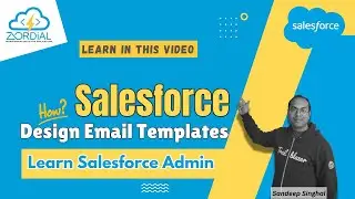 Learn to design Email Templates in Salesforce | 4 types | Text | HTML | Custom | Visualforce