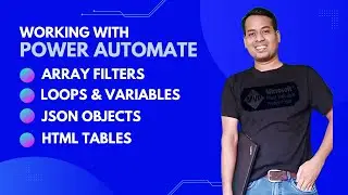 Scenario : Working with Array Filters, JSON and Variables in Loop using Dataverse in Power Automate