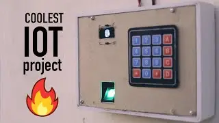 Standalone IoT security project using ESP32 | Fingerprint Sensor | Hex Keypad | IoT Projects |JLCPCB