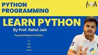 Pyramid Pattern Using Python Programming | Learn Python